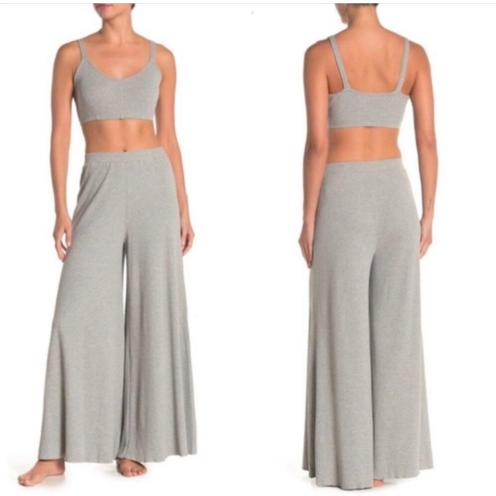Free people oh ribs set  Jersey two piece XS